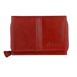 Červená dvojdielna peňaženka dámska MERCUCIO 3911653