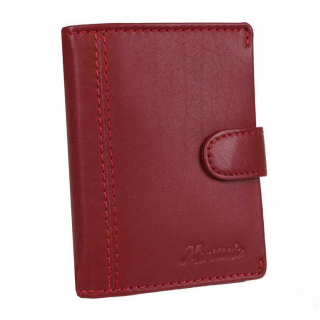 Červená pánska peňaženka z nappa kože MERCUCIO RFID