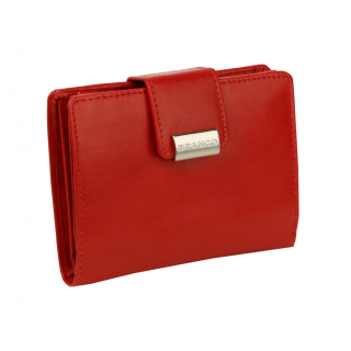 Červená rubínova peňaženka z pravej kože 12050