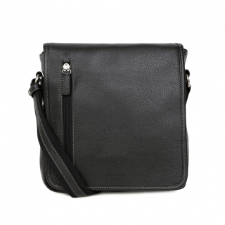 Kožená taška na rameno HEXAGONA Julien 24 x 20 cm