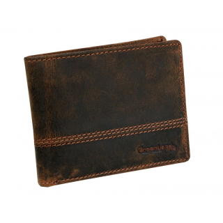 Pánska peňaženka z brúsenej kože GreenLand NATURE