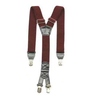 Traky jednofarebné bordové 3,8 cm