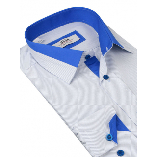 Pánska elegantna košeľa BEVA slim, dlhý rukáv