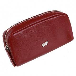Luxusné puzdro na kľúče a drobnosti BRAUN BUFFEL červené