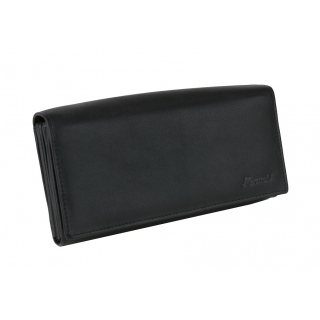 Čašnícka kožená peňaženka čierna MERCUCIO 2311855 