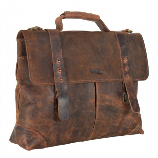 Kožená taška na rameno GreenLand 2507-25