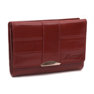 Dámska červená peňaženka so samostatným mincovníkom MERCUCIO