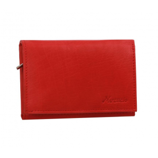 Dámska peňaženka s euromincovníkom červená MERCUCIO