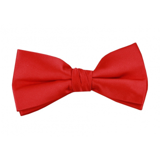 Pánsky motýlik ORSI matný satén červený žiarivý