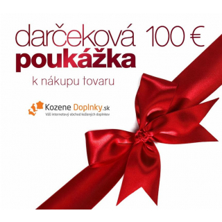 Darčeková poukážka KozeneDoplnky.sk v hodnote 100 €