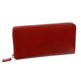 Dámska červená peňaženka na zips MERCUCIO 3911655