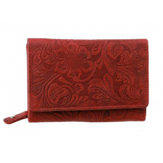 Dámska peňaženka s potlačou MERCUCIO červená žiarivá