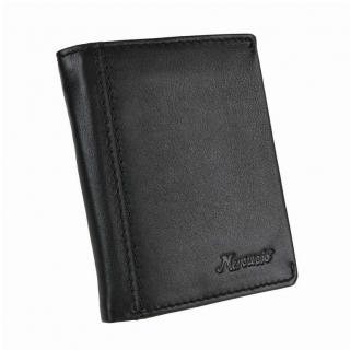 Pánska kožená peňaženka MERCUCIO RFID 2511505 čierna