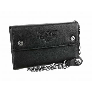 Exkluzívna pánska peňaženka s reťazou Black Wings GREENBURRY