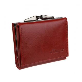 Dámska červená peňaženka malého formátu MERCUCIO bordó
