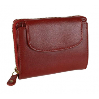Červená elegantná peňaženka dvojdielna MERCUCIO