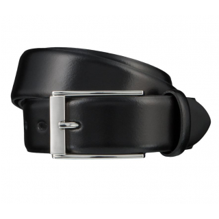 Elegantný pánsky čierny opasok LLOYD 3,5 cm