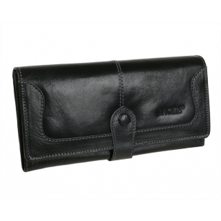 Luxusná listová peňaženka LAGEN čierna