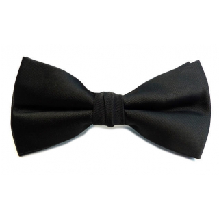 Pánsky motýlik ORSI matný satén čierny