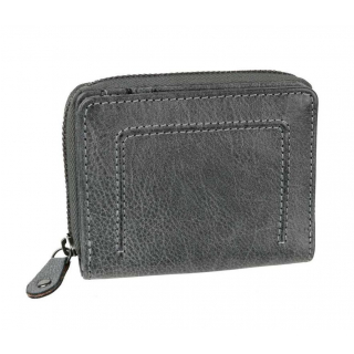 Kožená mini peňaženka RFID MERCUCIO šedá