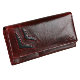 Luxusná dámska listová peňaženka LAGEN 6011/T bordó