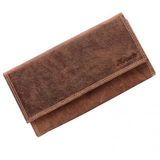 Čašnícka peňaženka - kasírka MERCUCIO, hnedá vintage