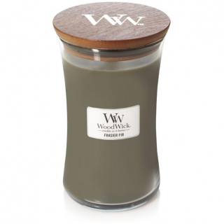 Sviečka s praskajúcim knôtom - Frasier Fir WoodWick, 609g