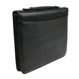 ZLACNENÝ TOVAR | Kožená spisovka A4 s mechanizmom