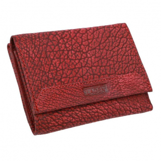 Kožená dámska peňaženka LAGEN Soft červená