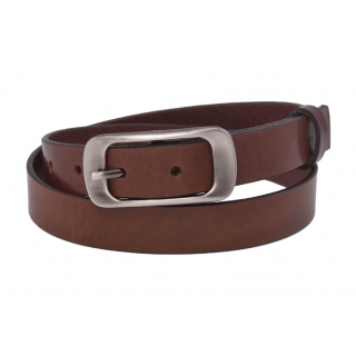 Kožený dámsky opasok čierny š 2,3 cm MERCUCIO