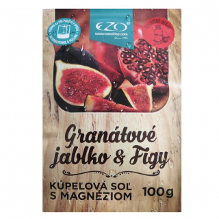Magnéziová soľ do kúpeľa - Granátové jablko | Figy