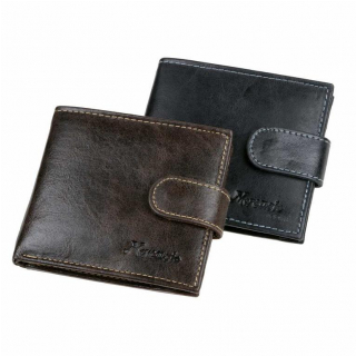 Malá pánska peňaženka MERCUCIO čierna koža
