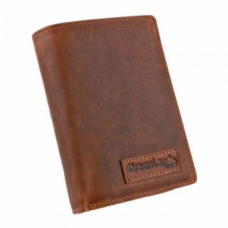 Peňaženka RFID z teľacej kože GREENLAND, 12 kariet