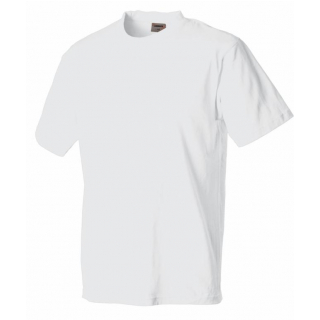 Pánske tričko biele, krátky rukáv 100% BA