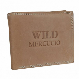 Športovo-elegantná pánska peňaženka MERCUCIO, camel