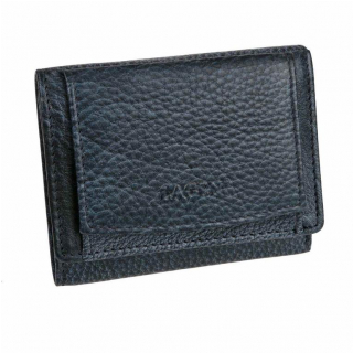 Antracitová peňaženka LAGEN® Soft koža, francúzsky mincovník