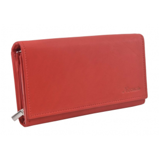 Červená listová peňaženka MERCUCIO 11835