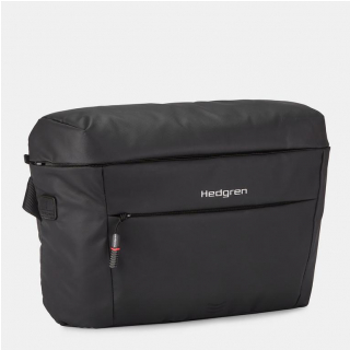 HEDGREN exkluzívna crossbody taška na notebook, USB port