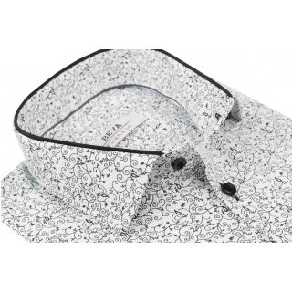 Štýlová pánska slim košeľa BEVA dlhý rukáv