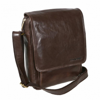 Kožená crossbody taška 20x27x7 cm SENDI 1101