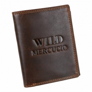 Kožená pánska peňaženka s vnútornou prackou MERCUCIO