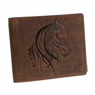 Kožená pánska peňaženka KÔŇ MERCUCIO, 10 kariet