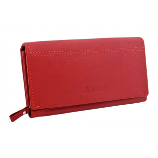Dámska listová peňaženka MERCUCIO nappa koža, červená