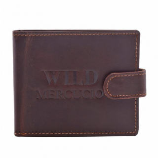 Pánska kožená peňaženka pre 7 kariet MERCUCIO