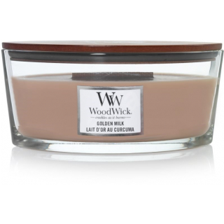 Sviečka s luxusnou vôňou WoodWick GOLDEN MILK 453,6g