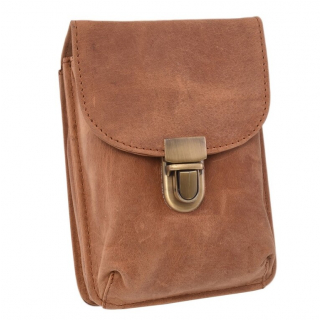 Puzdro na opasok do šírky 6 cm MERCUCIO tan