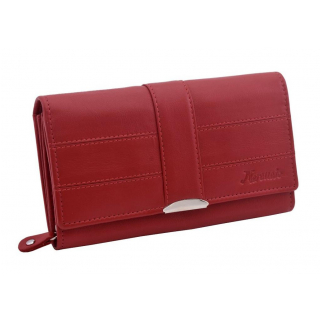 Dámska klasická listová peňaženka MERCUCIO červená