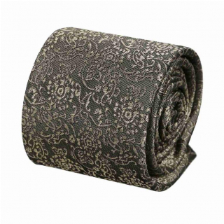 Pánska kravata ORSI V.I.P. hodváb s ornamentmi