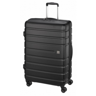 Kabínový cestovný kufor S D&N 4 dvojité kolieska 37 l, ABS, TSA