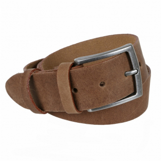 Opasok extra flexibilný z brúsenej kože MERCUCIO š 4 cm